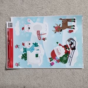 Window Clings,  12"x17" Sheet